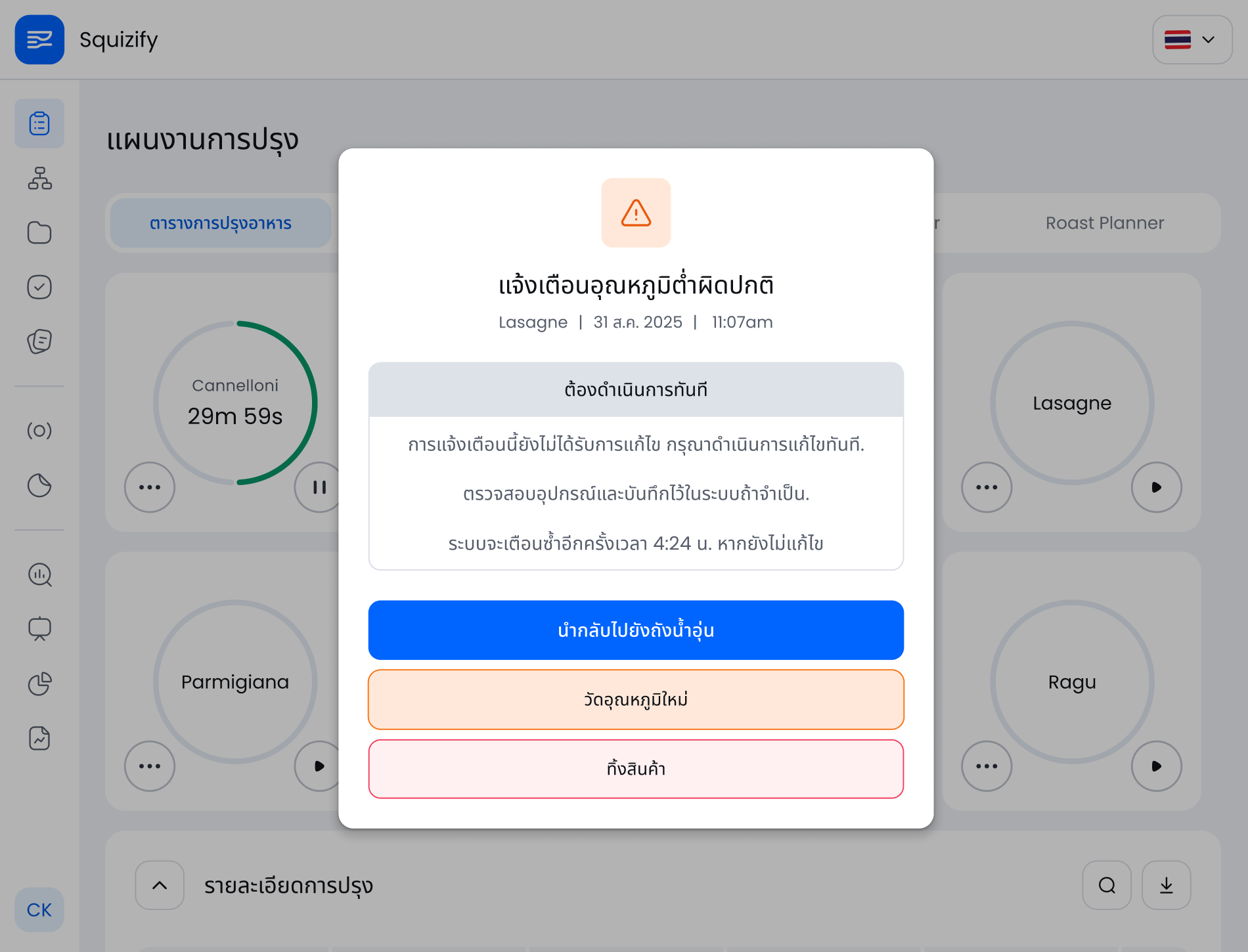 ความปลอดภัยทางอาหาร