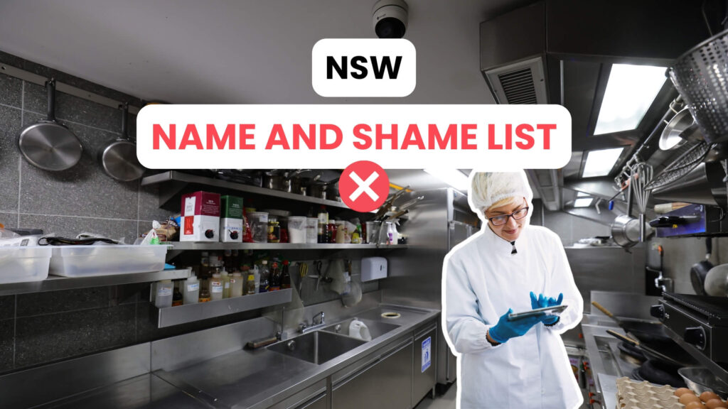 What is the NSW Name and Shame List?